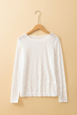 Tiny Bows Top - White