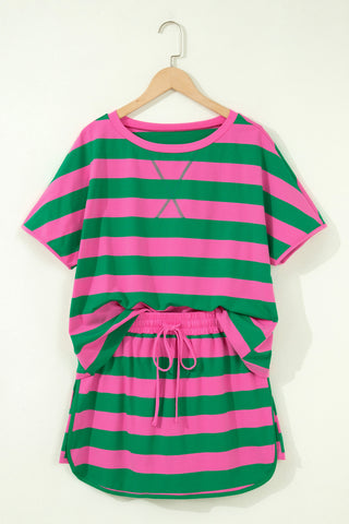 Skort Set - Pink and Green