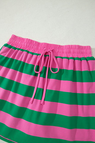Skort Set - Pink and Green