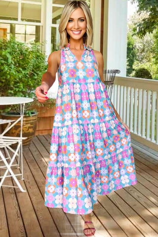 Purple Daisy Sundress
