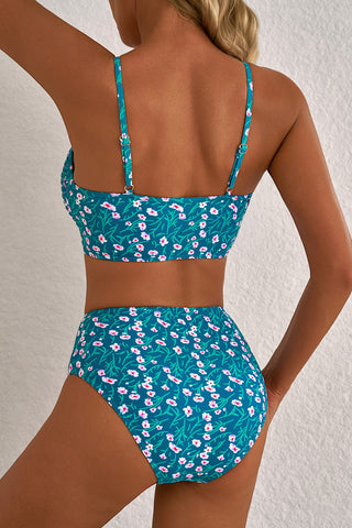 Verdant Petals Two Piece Suit