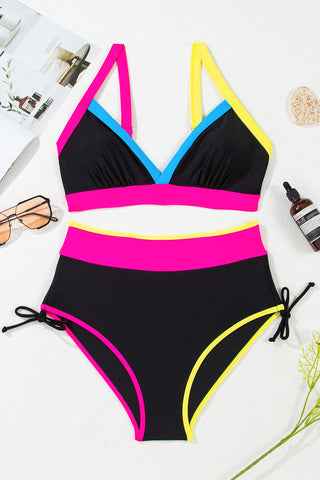 Neon Dreams Bikini - Black