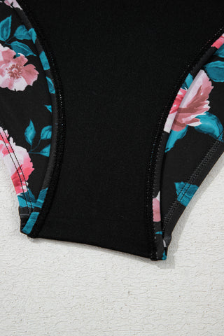 Ruffle Tankini - Aqua