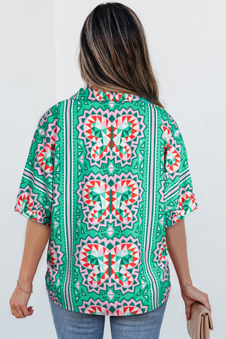 Stained Glass Top - Green