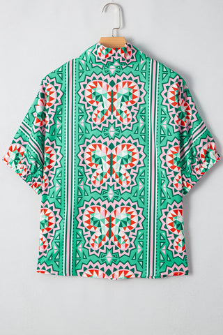 Stained Glass Top - Green