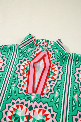 Stained Glass Top - Green