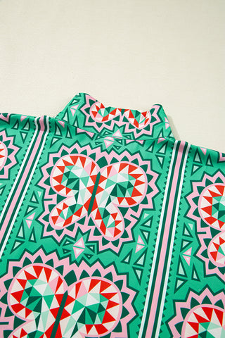Stained Glass Top - Green