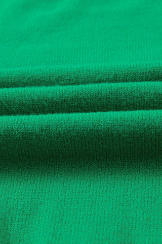 Short Sleeve Daisy Sweater - Green
