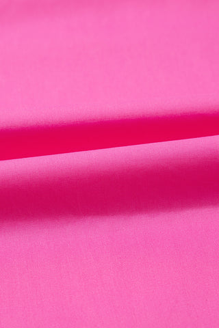 Hot Pink Ruffle Top