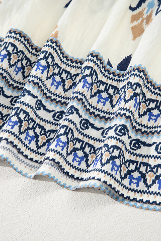 Paisley Print Tank Top