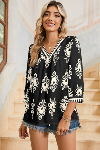 Savanna Nights Top - Black
