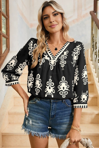 Savanna Nights Top - Black