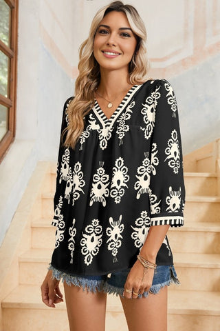 Savanna Nights Top - Black
