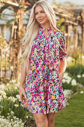 Confetti Petals Mini Dress
