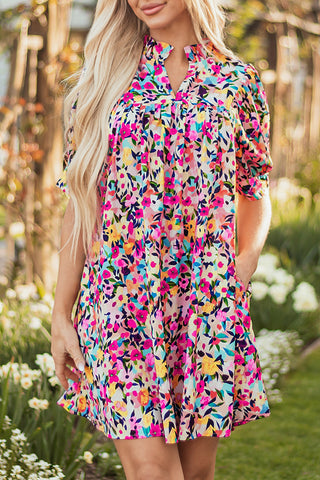 Confetti Petals Mini Dress