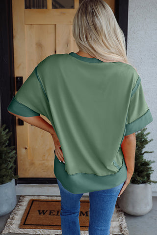 Green Casual Top