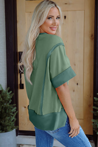 Green Casual Top