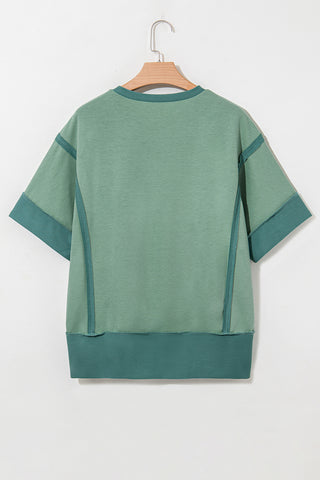 Green Casual Top