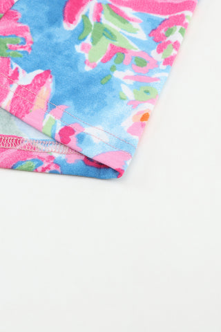 Abstract Floral Cardigan