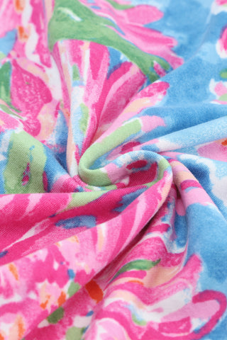 Abstract Floral Cardigan