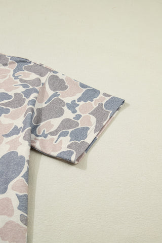 Camo Short Set