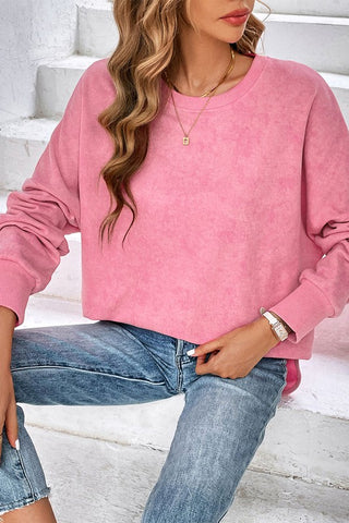 Oversized Sweatshirt - Pink