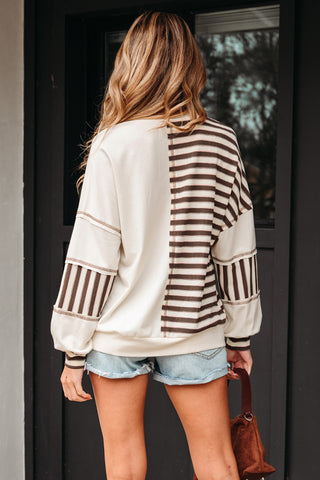 Striped Henley Top