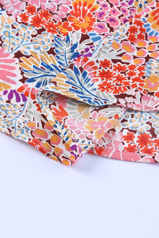 Puff Sleeve Floral Top