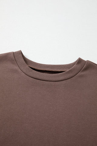 Fall Latte Sweatshirt - Brown