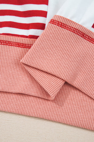 Oversized Red Sweatshirt