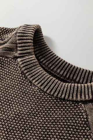 Chic Fall Brown Sweater