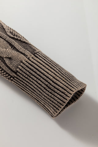 Chic Fall Brown Sweater