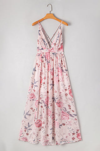 Spring Roses Maxi Dress