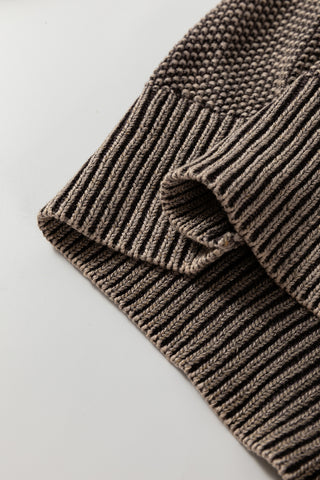 Chic Fall Brown Sweater
