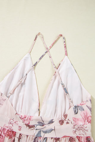 Spring Roses Maxi Dress