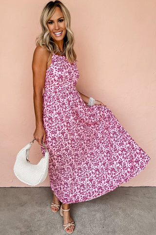 Blush Bloom Maxi Dress