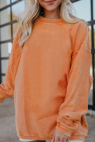 Corduroy Fall Sweatshirt