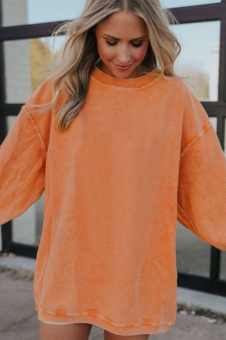 Corduroy Fall Sweatshirt