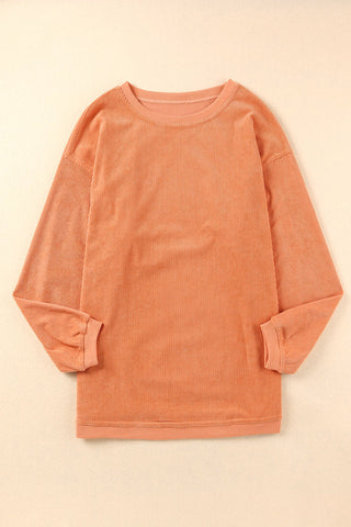 Corduroy Fall Sweatshirt