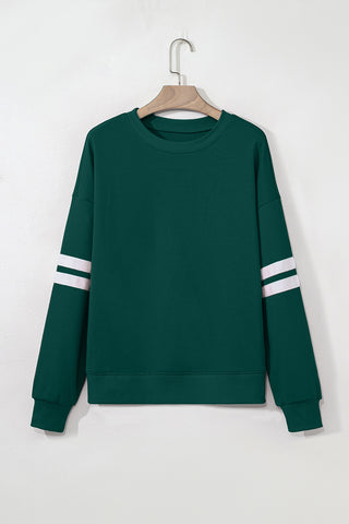 Varsity Style Sweatshirt - Green