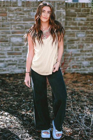 Spring Romance Lace Top - Off White