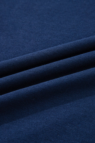 Varsity Style Sweatshirt - Navy