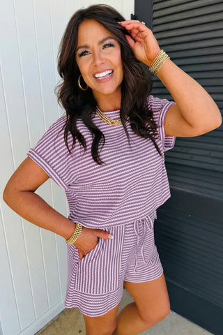 Short Set - Purple