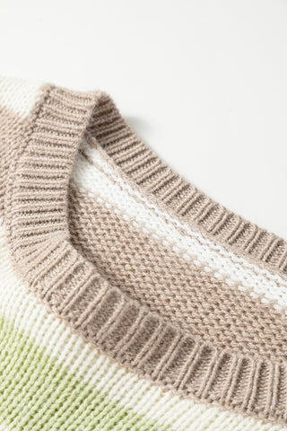 Calling Fall Striped Sweater