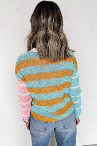 Sugar Sweet Striped Sweater