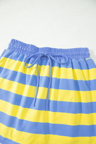 Skort Set - Yellow and Blue