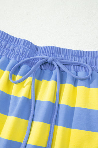 Skort Set - Yellow and Blue