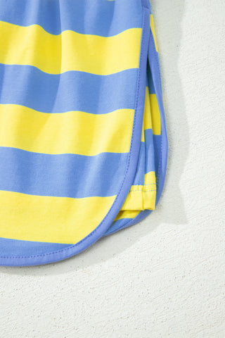 Skort Set - Yellow and Blue