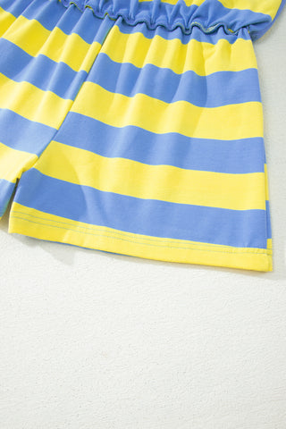 Skort Set - Yellow and Blue