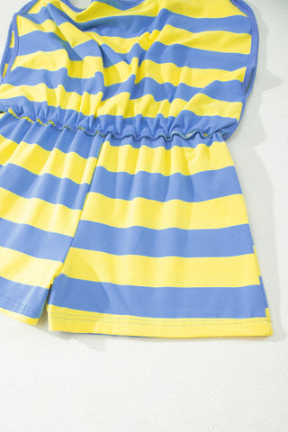 Skort Set - Yellow and Blue